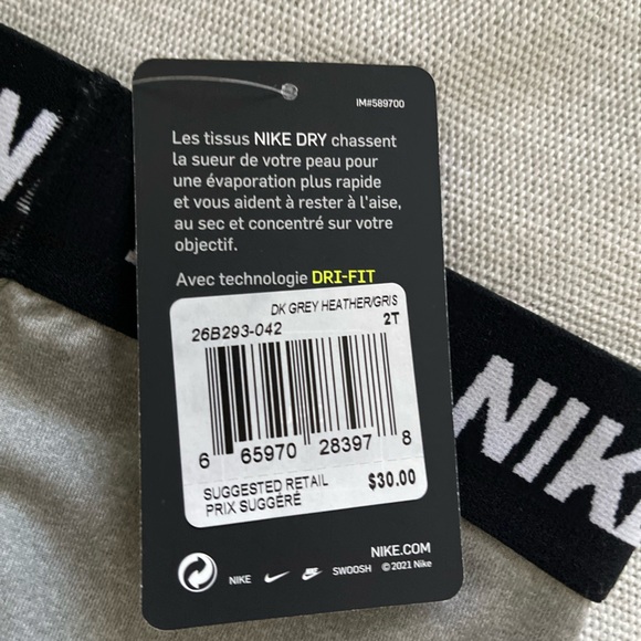 2 for 1 Brand New Nike Dri-Fit leggings! Size 2T, 3T and 4T available. - Picture 4 of 9